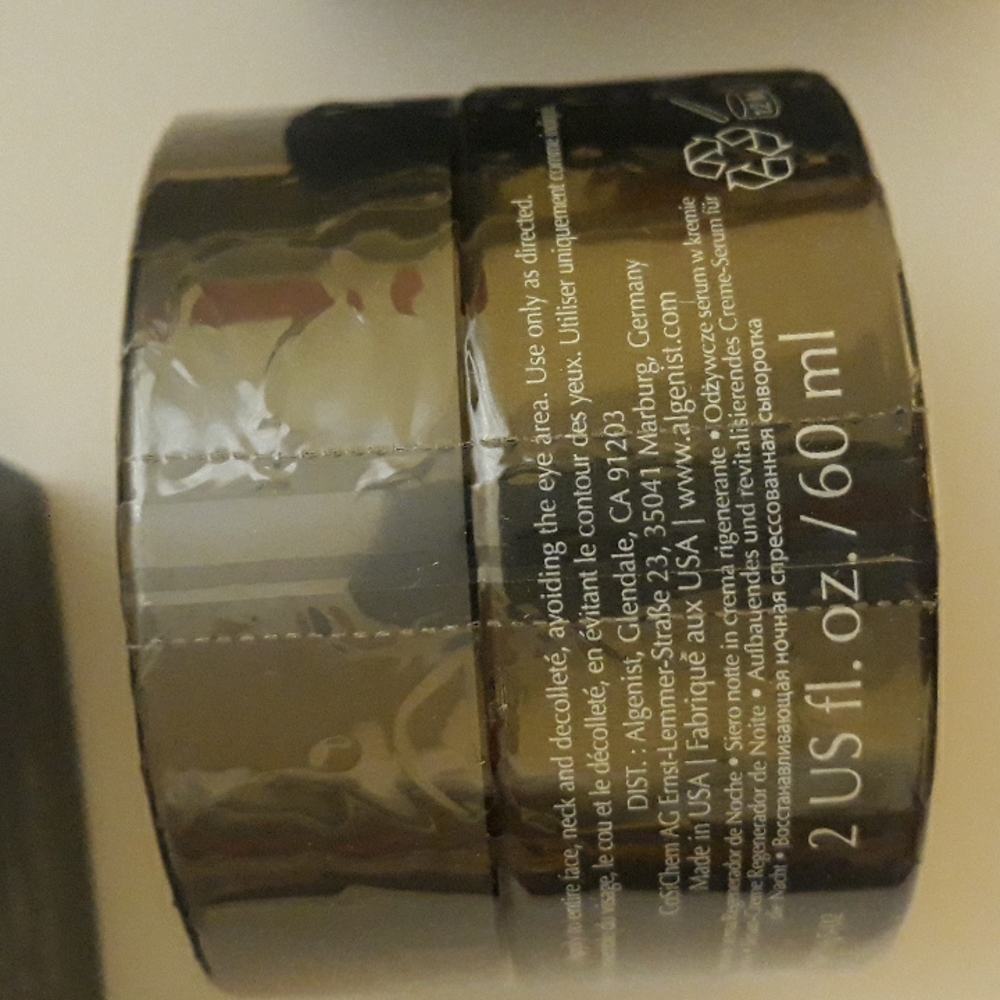 *SEALED* Algenist Power Recharging Night Pressed Serum NO BOX - Picture 7 of 8